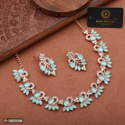 New Rose Gold Palated Jewellery Set