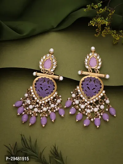 Combo Of 1 Choker Set With 2 Pair Of Earrings And Maang Tikka Set For Women.-thumb3