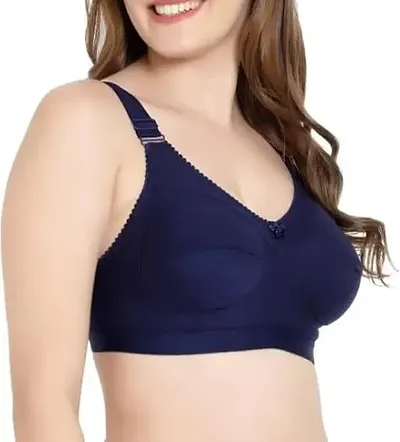 BELLA BEAUTY Perfect Cotton Blend Non-Padded Wireless Full Coverage Bra