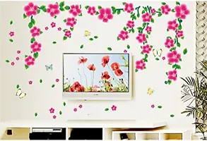 Prime Home Decor UberLyfe Dark Pink Flower Wall Sticker-WS-1105-thumb1