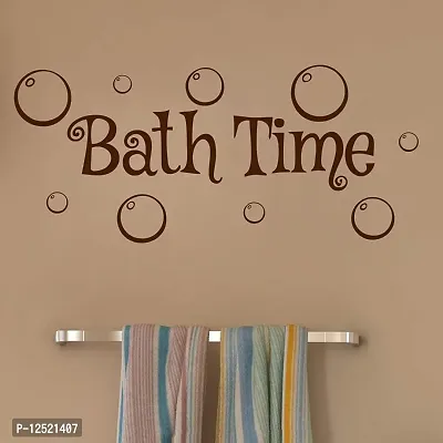 Prime Home Decor Bath Time Nursery_Wall_stickerPVC Vinyl Art Decals(18X8 inch)-B07C81HTZ3-thumb0