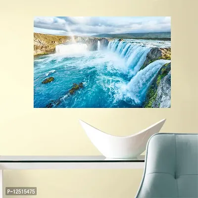 Prime Home Decor Beautiful Waterfall HD Wall Poster | Wall Covring Size 24 inch X 36 Inch-POSTERXL180-thumb2