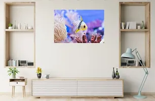 Prime Home Decor Under Water Beautiful Fish HD Wall Poster | Wall Covring Size 12 inch X 18 Inch | Multicolor Wall Poster-POSTER150-thumb2
