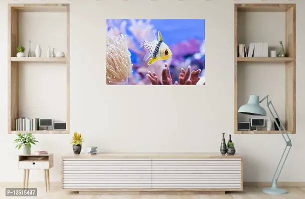 Prime Home Decor Under Water Beautiful Fish HD Wall Poster | Wall Covring Size 12 inch X 18 Inch | Multicolor Wall Poster-POSTER150-thumb3