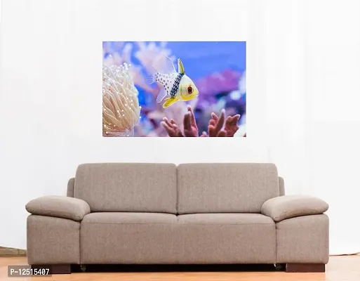 Prime Home Decor Under Water Beautiful Fish HD Wall Poster | Wall Covring Size 12 inch X 18 Inch | Multicolor Wall Poster-POSTER150-thumb4