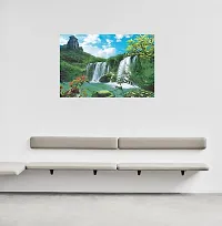 Prime Home Decor Beautiful Waterfall Seen HD High Resolution Wall Paper (12 Inch X 18 inch)-POSTER09_MD-thumb2