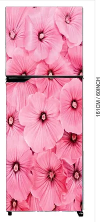 Prime Home Decor Beautifull Flower Fridge Wall Sticker for Double Single Door Sticker (PVC Vinyl)FZ-041-thumb3