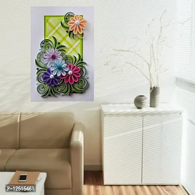 Prime Home Decor 3D Look Decorative Multicolor Flower with Frames HD Wall Poster | Wall Covring Size I | Multicolor Wall Poster-POSTERXL46-thumb4