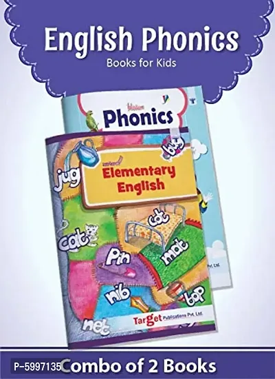 English Alphabet Phonics Books for Kids and Babies 2 to 5 Year Old Picture Book with Introduction to various Alphabet Sounds
