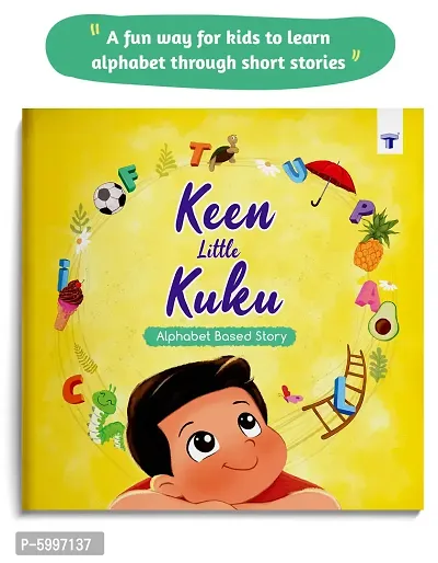 Keen Little Kuku an Alphabet Letter Story Books Learn Alphabet and Words for Kids with Stories Perfect Bedtime Stories ABC Story Book with Pictures-thumb0