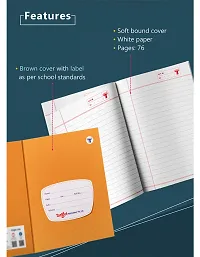 Single Line Small Notebooks for Kids - Pack of 8, 76 Pages-thumb3
