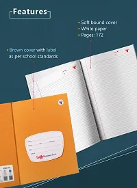 Red and Blue Line Small Notebooks for Kids - Pack of 8, 172 Pages-thumb3