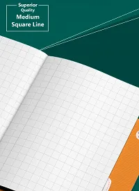Medium Square Maths Notebooks for Kid - Pack of 4, 172 Pages-thumb2