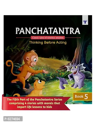 Panchatantra Story Books In English For Kids | Classic Tales For Children | Moral Story Book 5 | Thinking Before Acting-thumb0