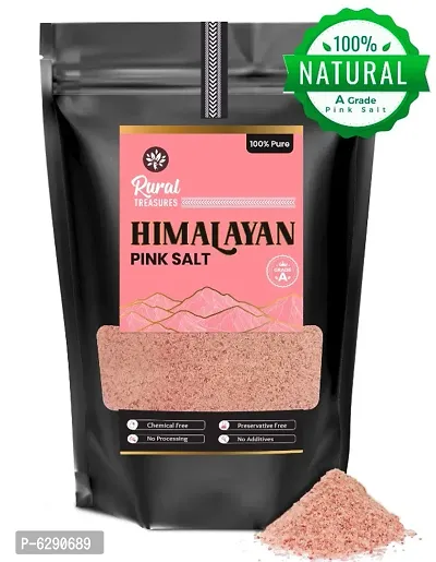 Himalayan Pink Salt | Organic Saindhava Namak | Grade A Quality | 750 g | Pack of 2-thumb0