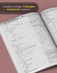 Class 10 Maths NCERT Exemplar and Texbook | CBSE Class X Mathematics Book with Problems and Solutions | Include Chapterwise and Subtopicwise Segregation of Questions and Quick Review Before Exam-thumb2