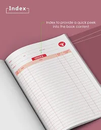 TARGET PUBLICATIONS Single Line Interleaf Notebooks | One Side Blank/Unruled and One Side Ruled | 172 Pages | Soft Brown Cover | 17 x 27 cm Approx | Pack of 8 | GSM 58-thumb4