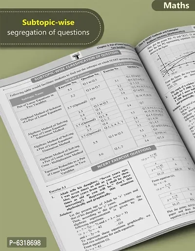 Class 10 Science and Maths NCERT Exemplar and Texbook Solutions | Class 10th Mathematics and Science Books for CBSE Exam 2022 | Include Problems and Solutions | Chapterwise, Subtopicwise Segregation-thumb2