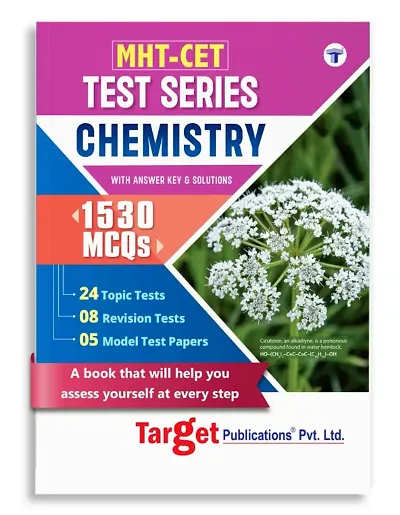 MHT-CET Chemistry Test Series Book for Entrance Exam, Maharashtra | MHT-CET Mock Test | Includes 1530 MCQs with Answers and Solutions in Topic Tests, Revision Tests and Model Tests Papers