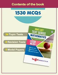 MHT-CET Maths Test Series Book for Engineering and Pharmacy Exam | MHT CET Entrance Exam Book  | Includes 1530 MCQs with Answers and Solutions, Topic Test, Model Test Paper and Revision Test-thumb1