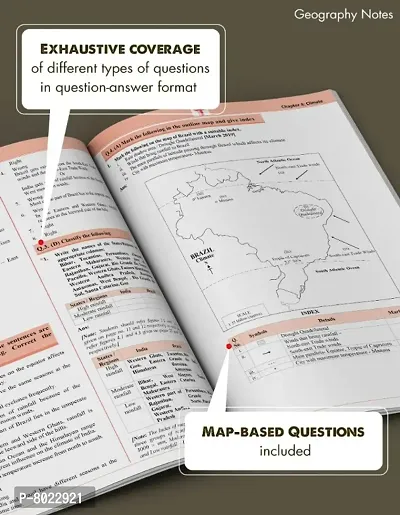 Std 10 Geography Notes, Map and Graph Practice Books| English Medium | Based on SSC Maharashtra State Board New Syllabus| Includes Model Question Papers, 60 Maps  21 Graphs for Practice | Set of 2-thumb3