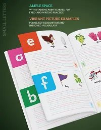 Writing Practice Books for Kids | ABC Capital Letters, Small Letters, Numbers (1 to 10), Line Tracing Pattern | Pack of 4 Books-thumb4