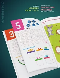 Preschool Writing Practice Book Set for Preschooler : Pack Of 6 Books : Capital Letters, Small Letters, Patterns, Numbers 1 To 20, Cursive Capital Letters, Cursive Small Letters, Hindi Sulekh-thumb4