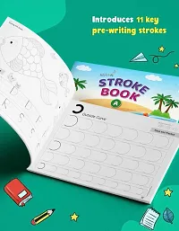 Writing Practice Book Set For Preschooler : Pack Of 6 Books : Capital Letters, Small Letters, Patterns and Numbers 1 To 20, Cursive Capital Letters, Cursive Small Letters  Hindi Sulekh (Ka kha Ga)-thumb4