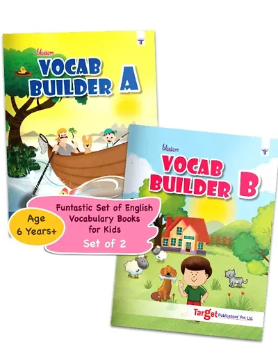 Blossom English Vocabulary Books For Kids Part A  B Children Books Learn English Speaking And Writing | Age 6 To 8 Year Old | Set Of 2 Books