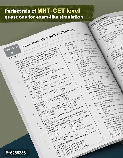 MHT-CET PCM Test Series (Physics, Chemistry  Maths)  Book for Engineering and Pharmacy Entrance Exam | Includes MCQs , Topic Tests, Model Test Paper and Revision Test-thumb2