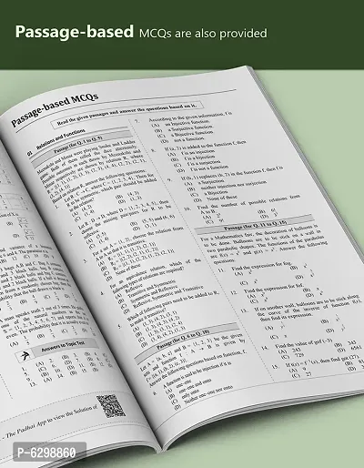 CUET Mathematics Notes | CUET Entrance Exam Book | Common University Entrance Test | MCQs Syllabus Prescribed By NTA | CUET UG BSC Guide Consists of Subtopic wise MCQs, Topic Test, Quick Revision-thumb2