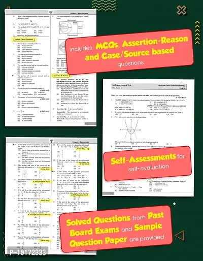 Class 10 CBSE Maths Competency Based Questions | Practice Questions Chapterwise  Subtopicwise for Sections A  E | Includes MCQs, Assertion Reason   Case Based Questions-thumb4
