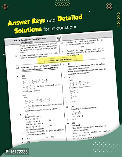 Class 10 CBSE Maths Competency Based Questions | Practice Questions Chapterwise  Subtopicwise for Sections A  E | Includes MCQs, Assertion Reason   Case Based Questions-thumb5