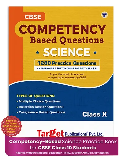 Buy Class 10 CBSE Science Competency Based Questions | Practice ...