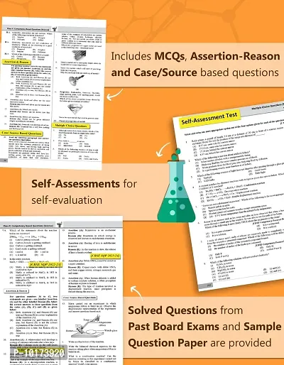 Class 10 CBSE Science Competency Based Questions | Practice Questions Chapter wise  Subtopic wise for Sections A  E | Includes MCQs, Assertion Reason,  Case Based Questions-thumb4