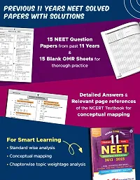 Neet Previous Years Solved Papers With Solutions and 10 NEET UG Mock Test Paper | Based on NCERT New Paper Pattern and 14 OMR Sheets | Topicwise Analysis of Previous Years NEET Papers-thumb1