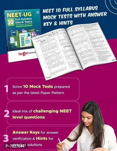 Neet Previous Years Solved Papers With Solutions and 10 NEET UG Mock Test Paper | Based on NCERT New Paper Pattern and 14 OMR Sheets | Topicwise Analysis of Previous Years NEET Papers-thumb3