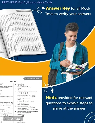Neet Previous Years Solved Papers With Solutions and 10 NEET UG Mock Test Paper | Based on NCERT New Paper Pattern and 14 OMR Sheets | Topicwise Analysis of Previous Years NEET Papers-thumb4