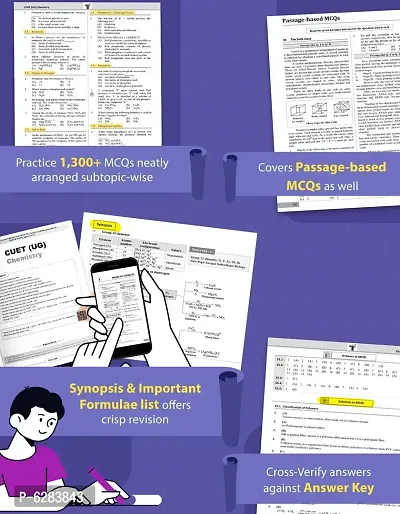 CUET Chemistry Book | CUET Entrance Exam Book | Common University Entrance Test | MCQs Syllabus Prescribed By NTA | CUET UG BSC Guide Consists of Subtopic wise MCQs, Topic Test, Quick Revision-thumb3