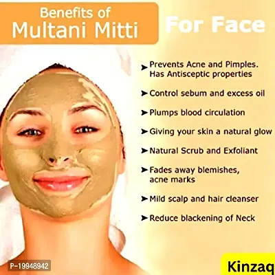 Multani Mitti Powder 100 Grams For Hair Care Hair Protection Pack Of 1-thumb4