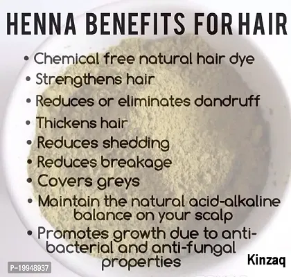 Organic Henna 100 Grams For Hair Care Hair Protection Pack Of 1-thumb2