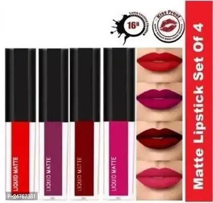 Classic Matte 4 Lipstick Combo Pack Of 4-thumb0