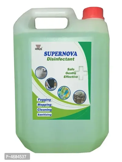 SUPERNOVA Disinfectant Fogging Sanitizer Liquid, Lab-Tested, For Fumigation, Mopping, Cleaning, Sanitizing and for atomic smoke machine, (5L Pack)-thumb0