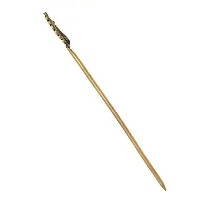 V L IMPEX Peacock Theme Gold Plated Rani Colour Women Fashion Hair Sticks-thumb1