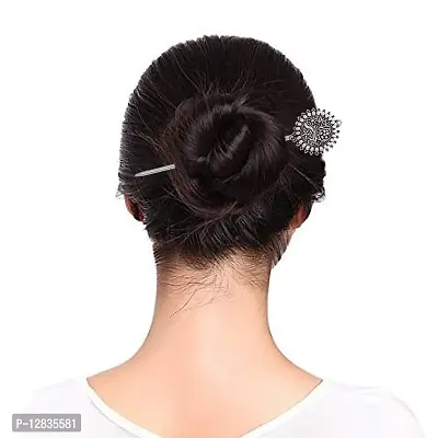 V L IPMEX Ladies Vintage Metal Handmade Hair Stick Pin For Girls-thumb2