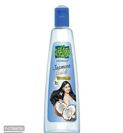 Advanced Jasmine Gold Coconut Hair Oil With Vitamin-E 500ml-thumb0