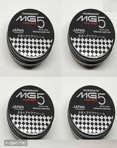 MG5 INAMORATA Japan Hair Wax for Hair Styling (50 Gram) - Pack of 4 Hair Wax (200 g)