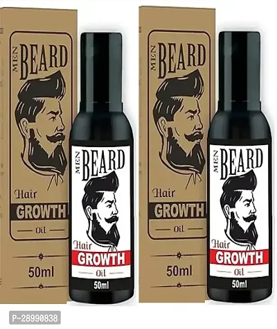 Beard  Fast Hair Growth Oil For Men 50 ml Pack Of-2