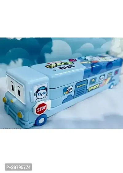 Bus Pencil Case For Girls-thumb0