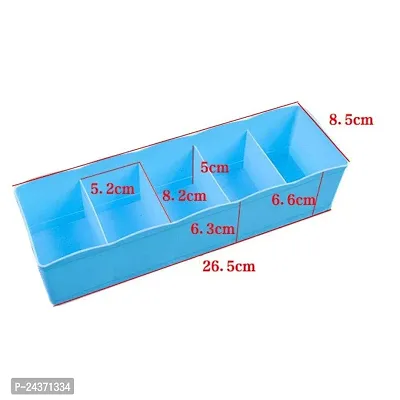 5 Grid Socks Organiser Jewellery Box-thumb3